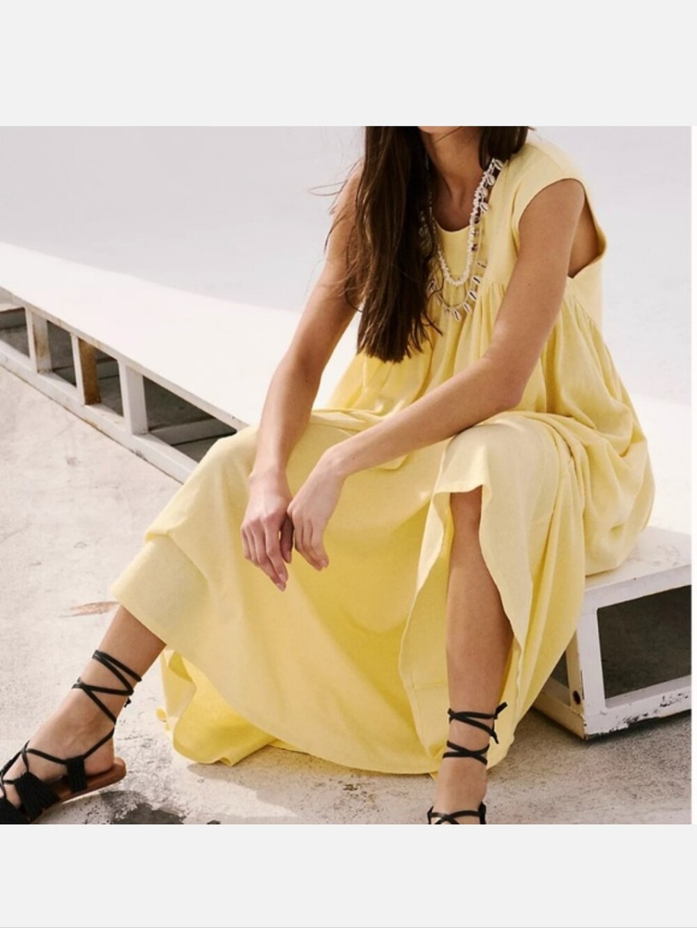 💕 Free People Beach Madelyn Midi Dress XS